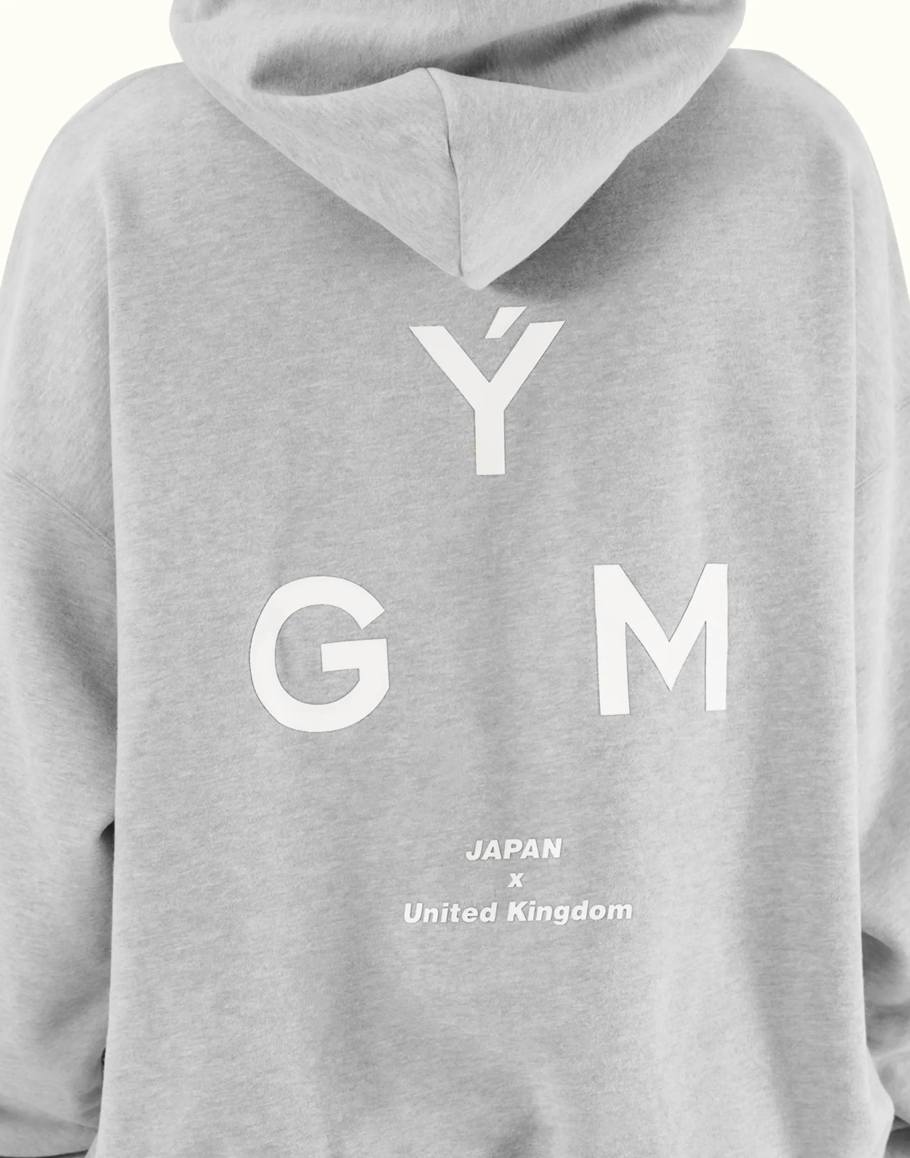 GÝM Oversize Sweat Hoodie - Grey