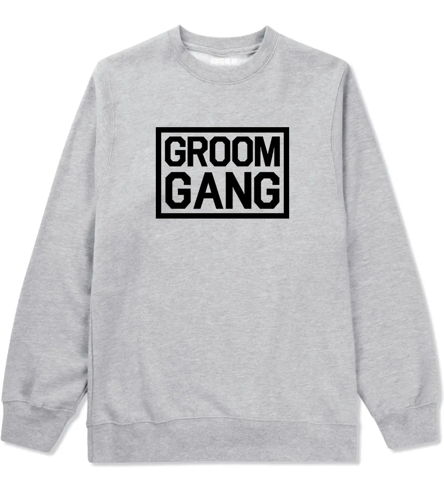 Groom Gang Bachelor Party Mens Crewneck Sweatshirt