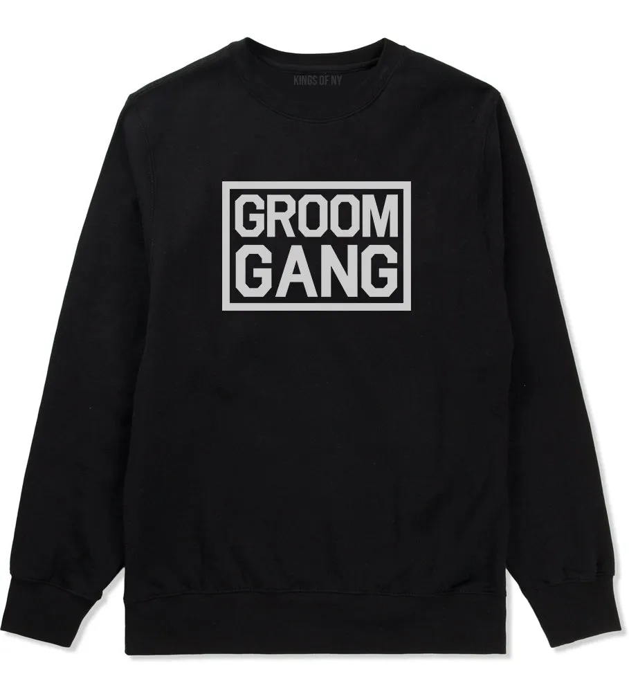 Groom Gang Bachelor Party Mens Crewneck Sweatshirt