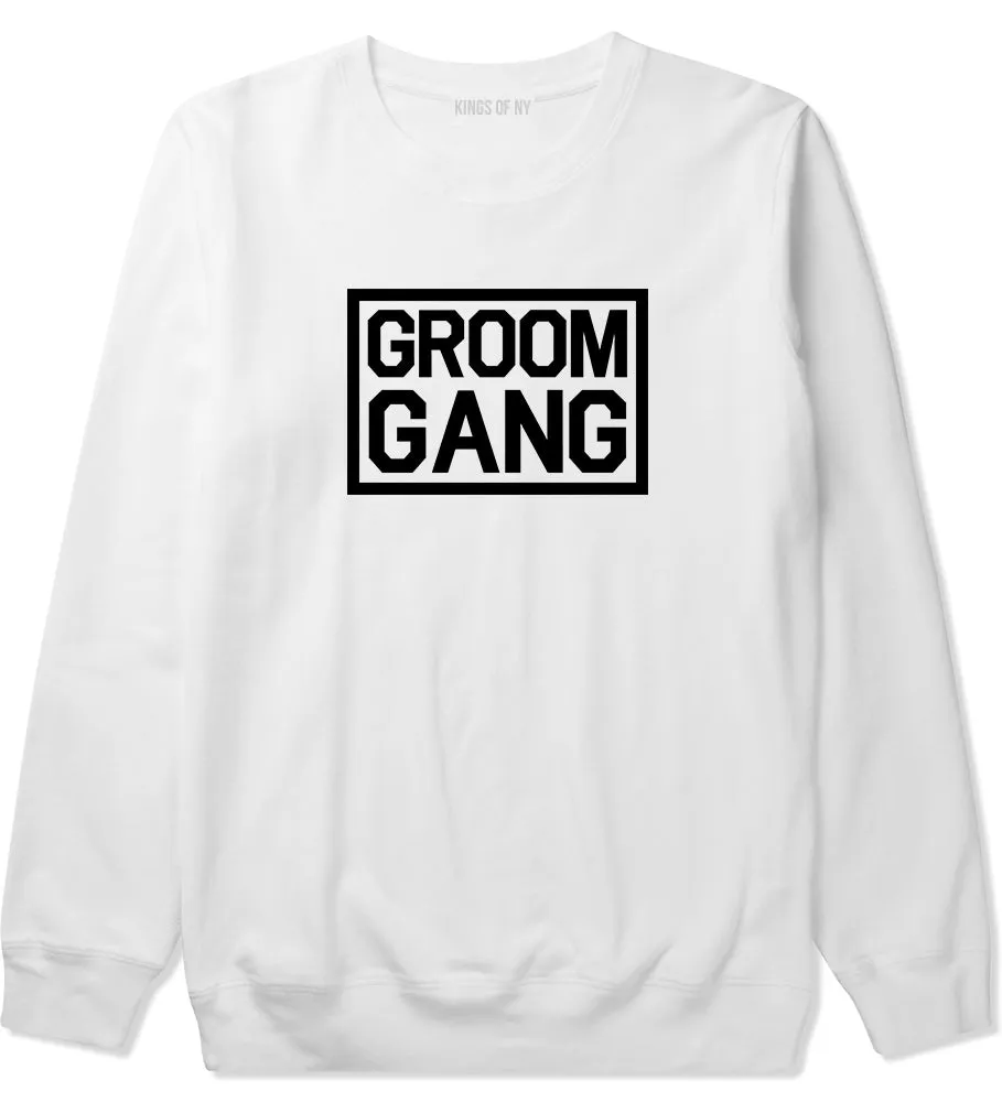 Groom Gang Bachelor Party Mens Crewneck Sweatshirt