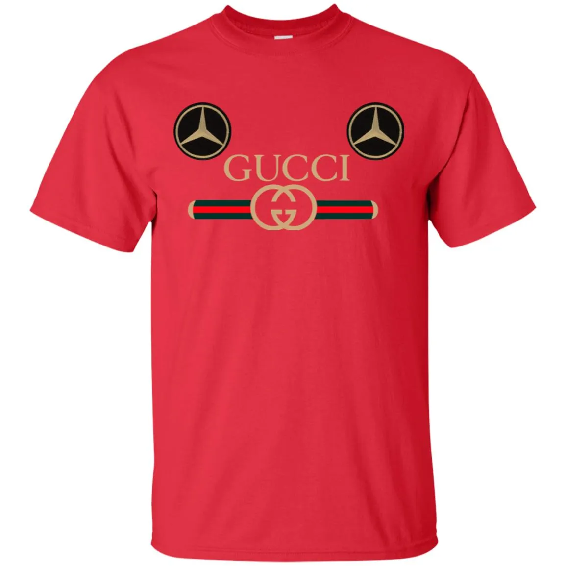 Gucci Mercedes Best T-shirt Men Cotton T-Shirt