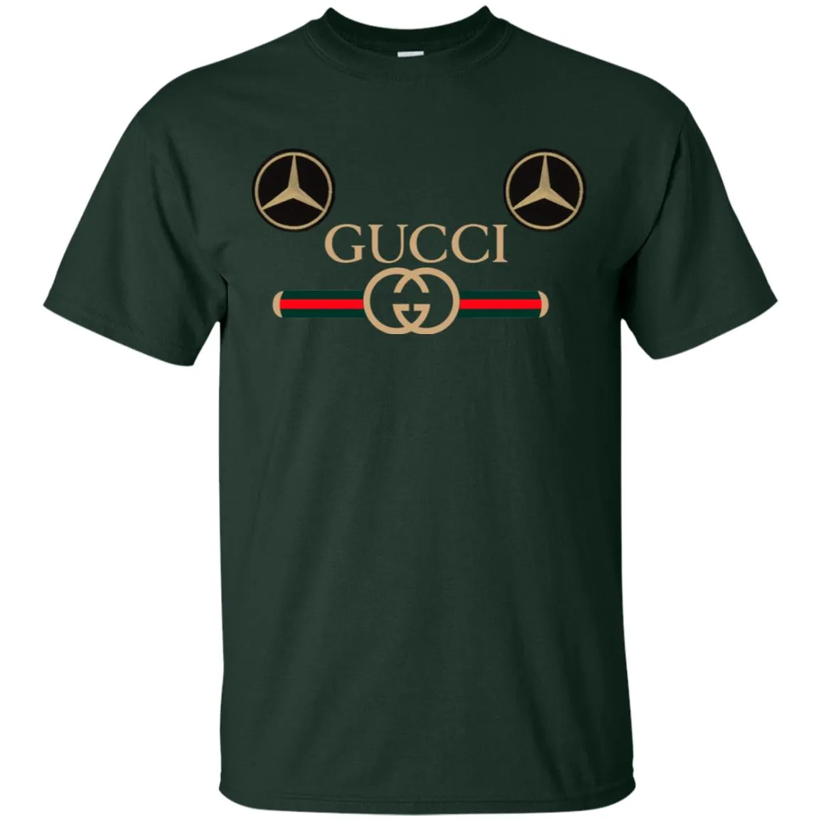 Gucci Mercedes Best T-shirt Men Cotton T-Shirt