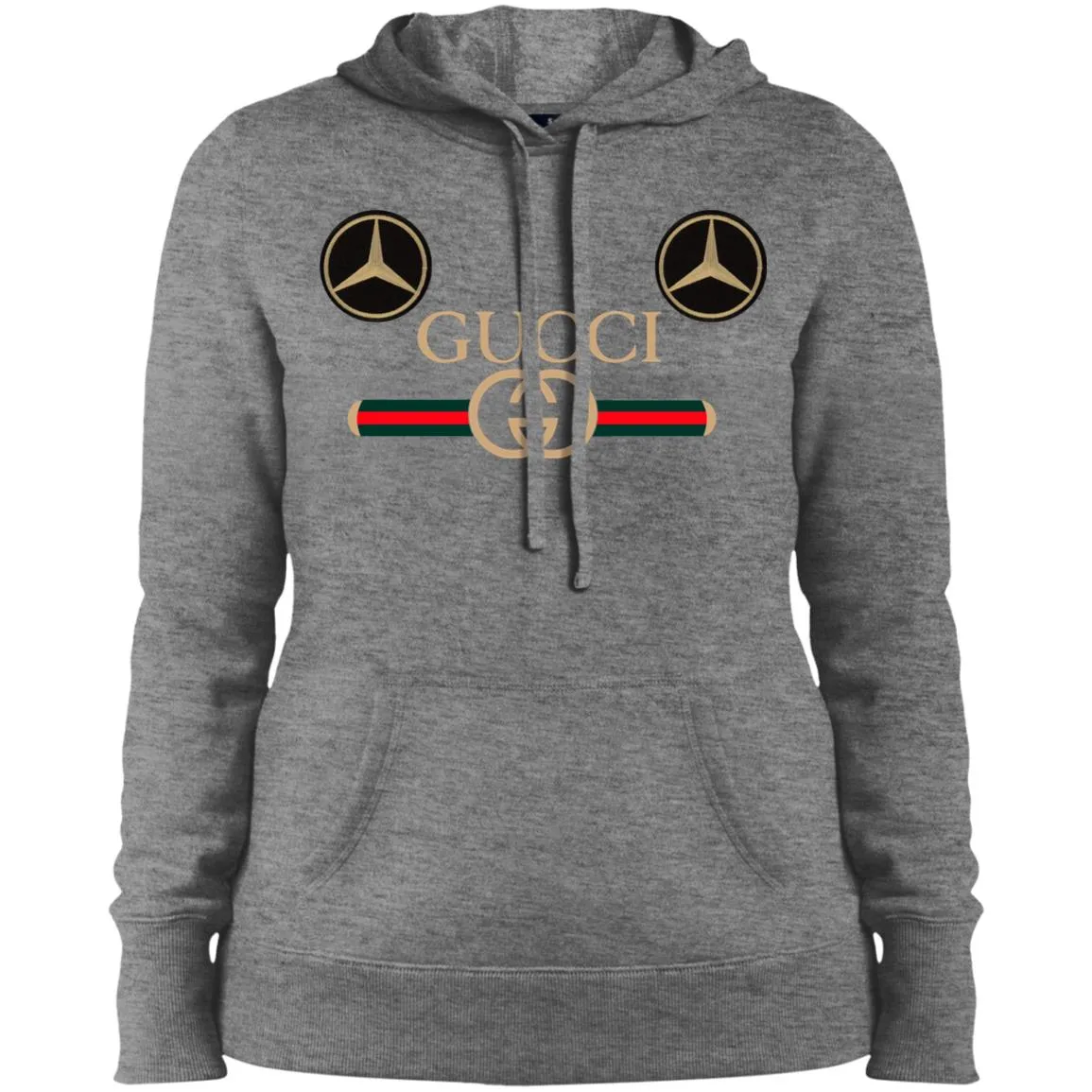 Gucci Mercedes Best T-shirt Women Hooded Sweatshirt