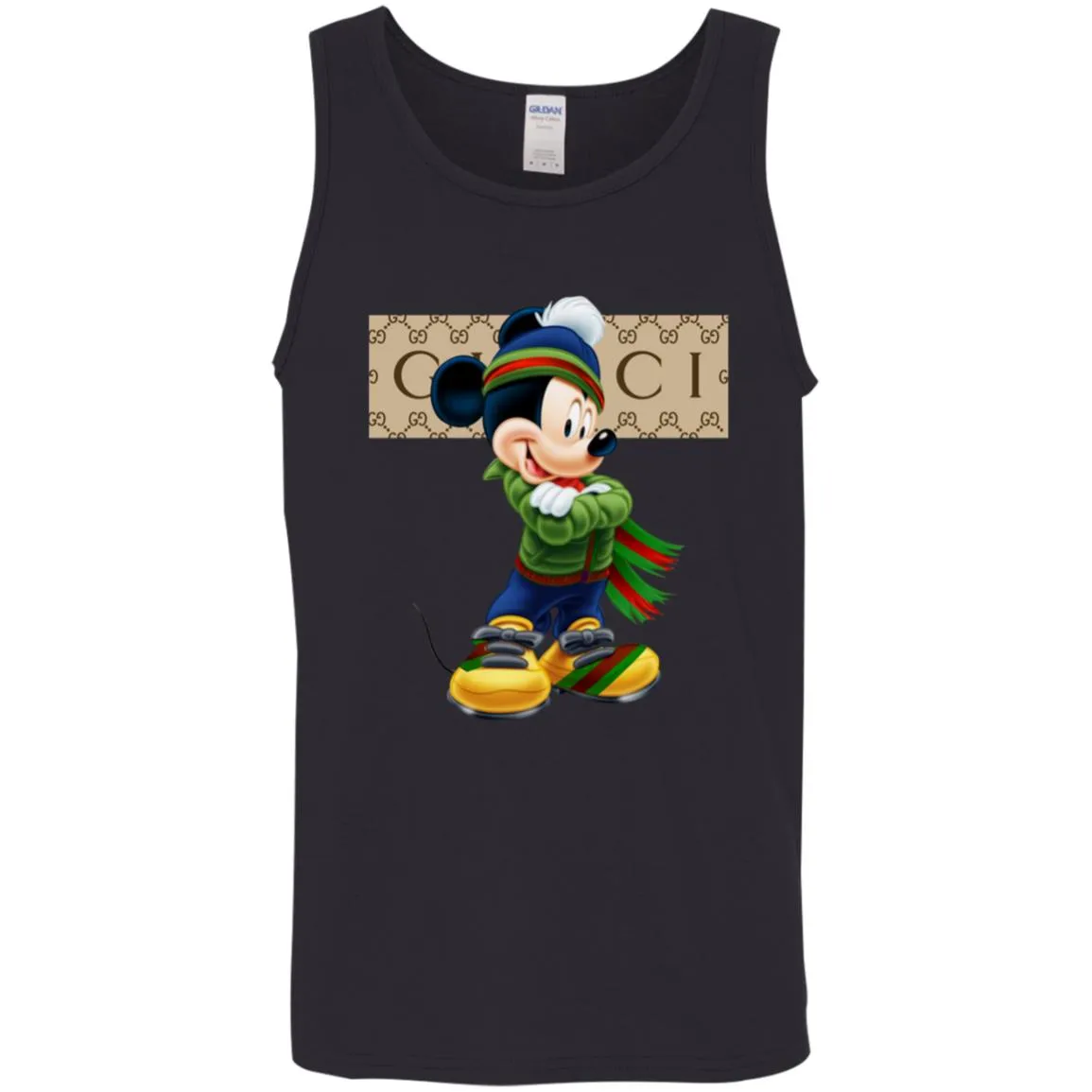 Gucci Trending Mickey T-shirt Men Cotton Tank