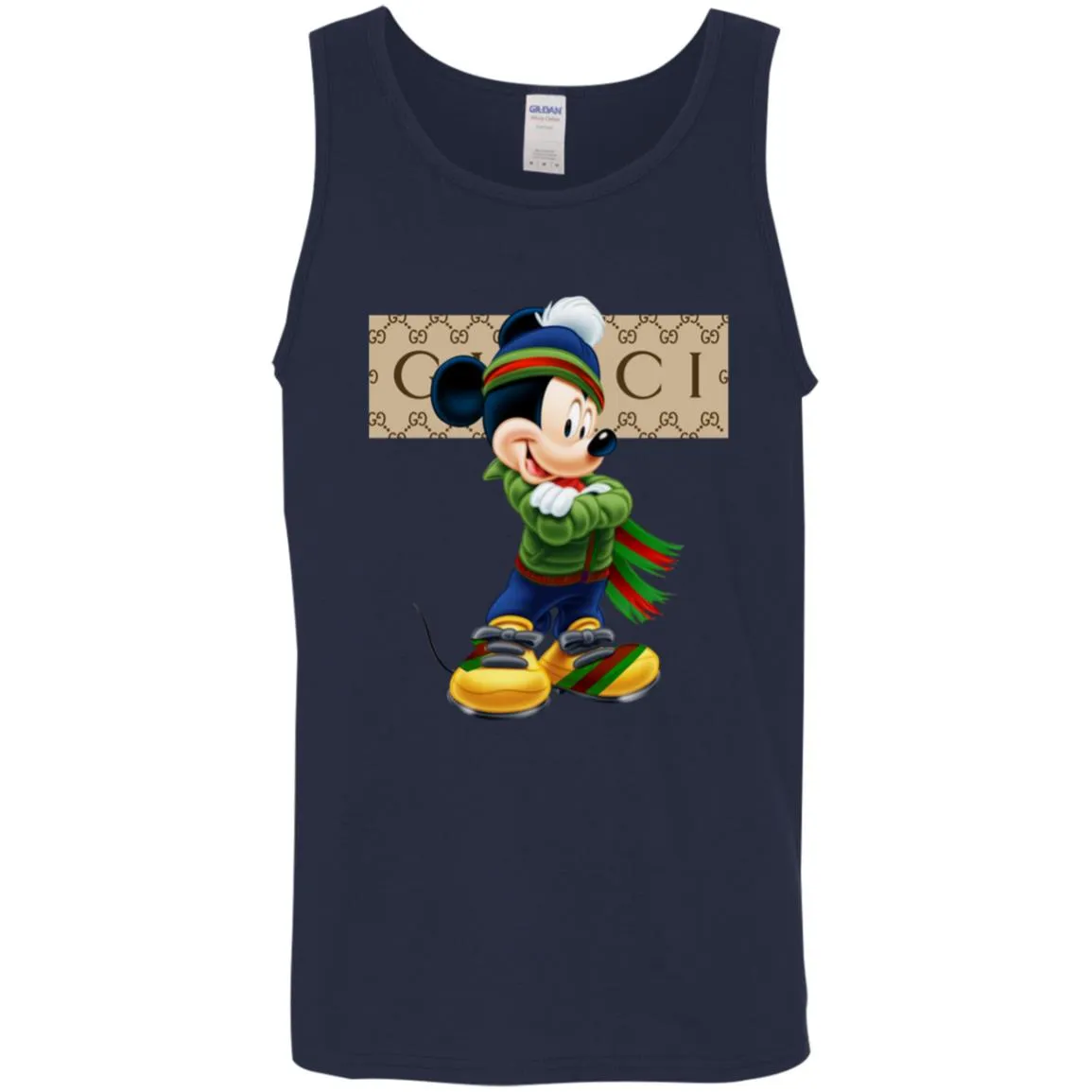 Gucci Trending Mickey T-shirt Men Cotton Tank