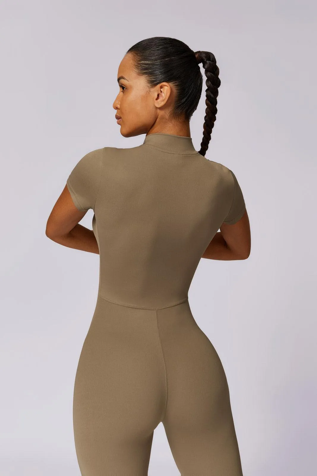 Hailey Jumpsuit - Nude (FINAL SALE)