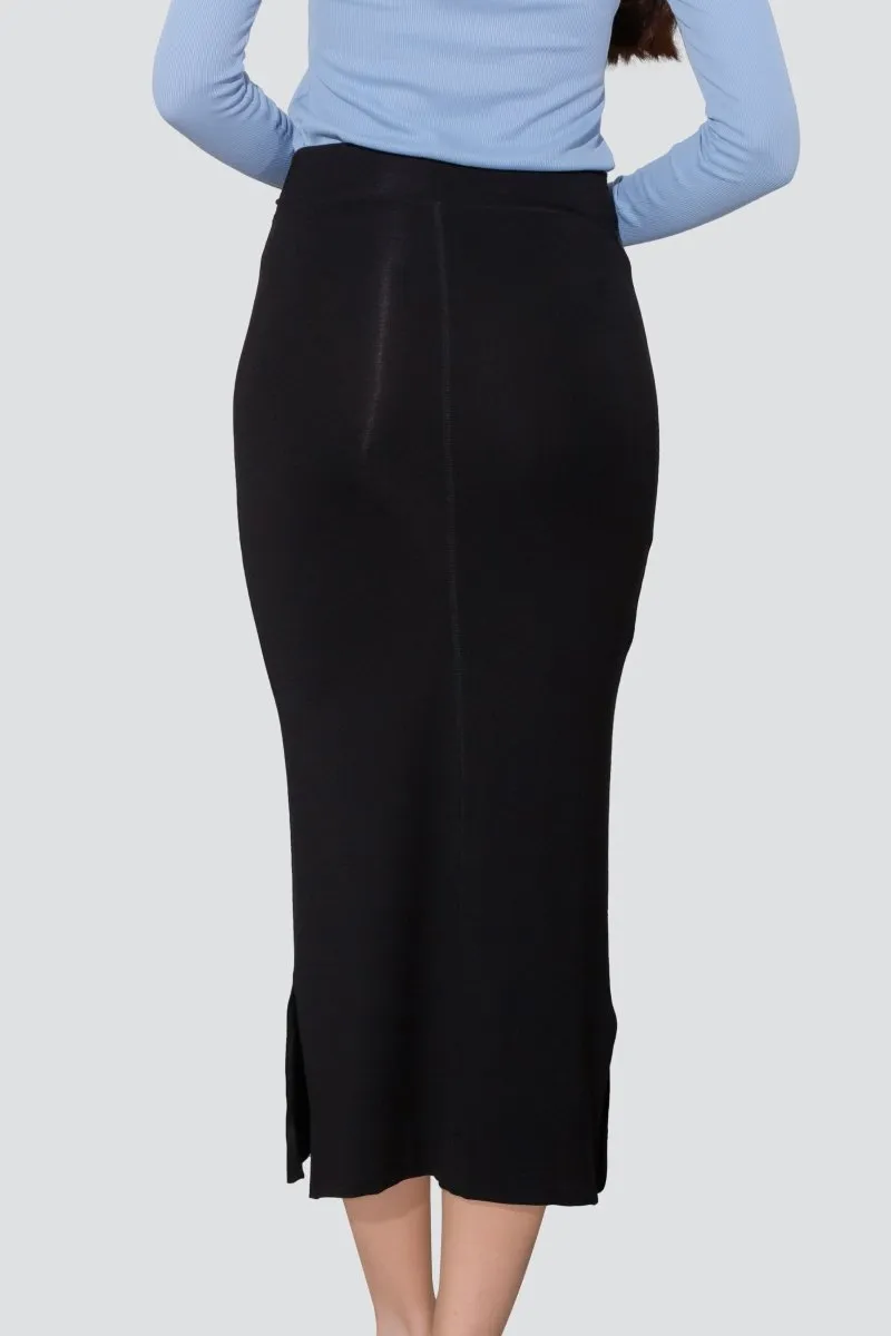 HEIDI SKIRT- MAXI (Black)