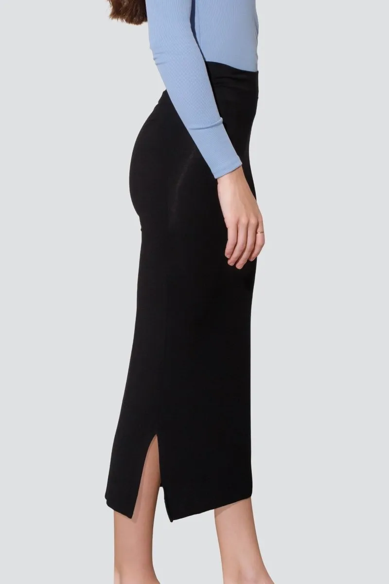 HEIDI SKIRT- MAXI (Black)