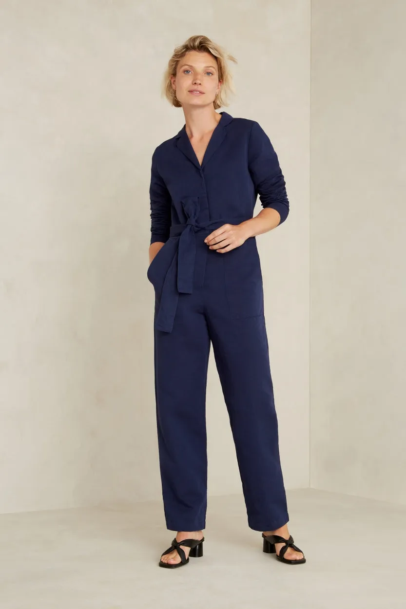 Janelle Jumpsuit Navy Blue