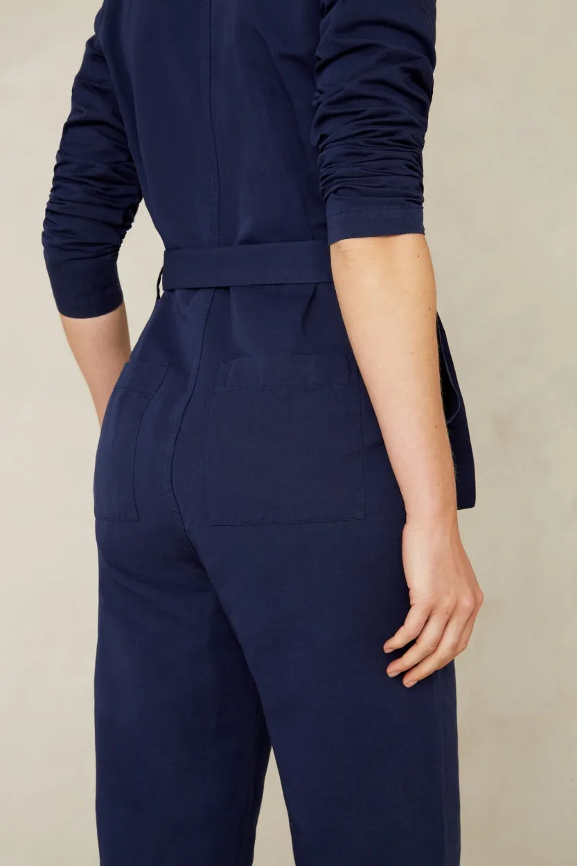 Janelle Jumpsuit Navy Blue