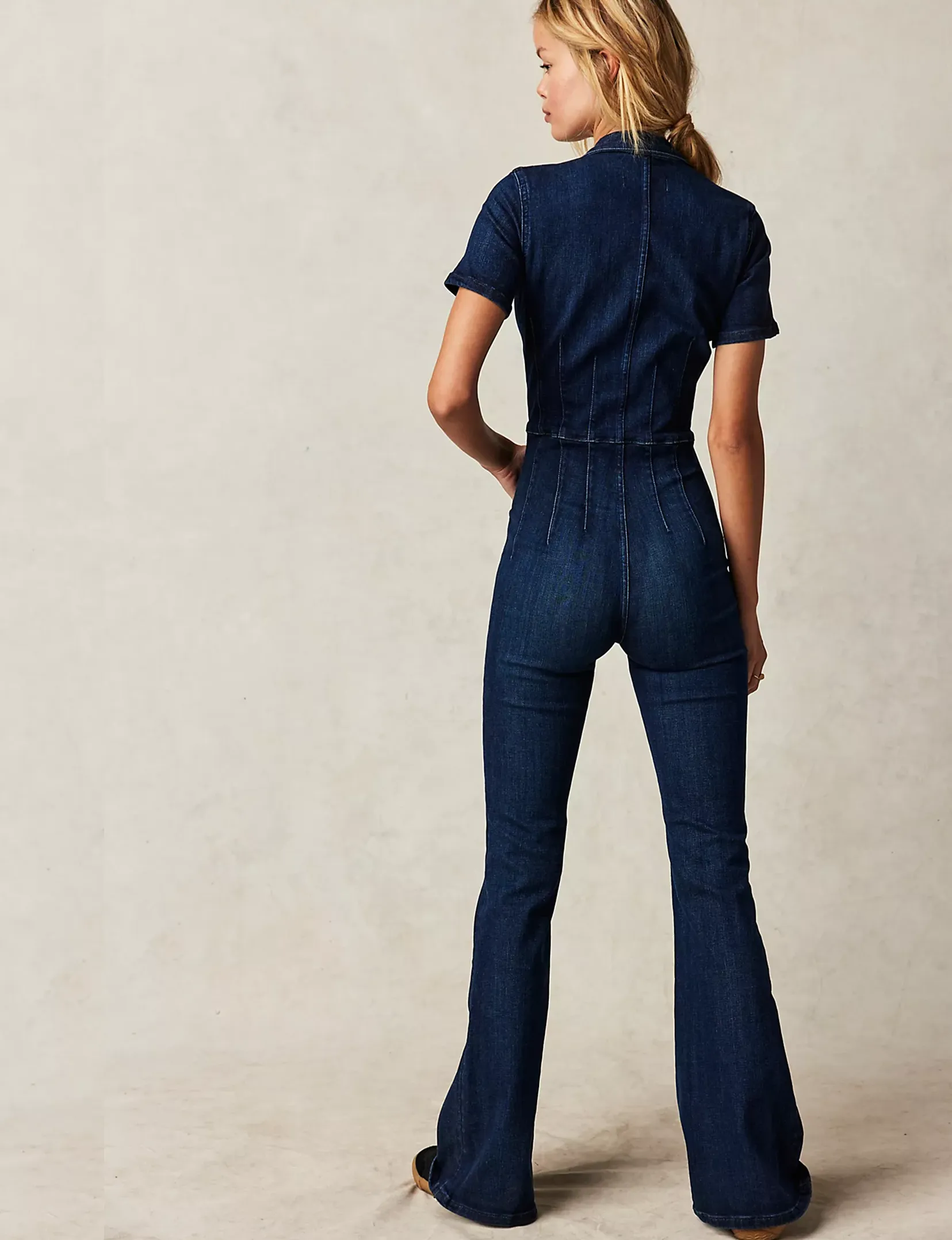 Jayde Flare Jumpsuit, Night Sky