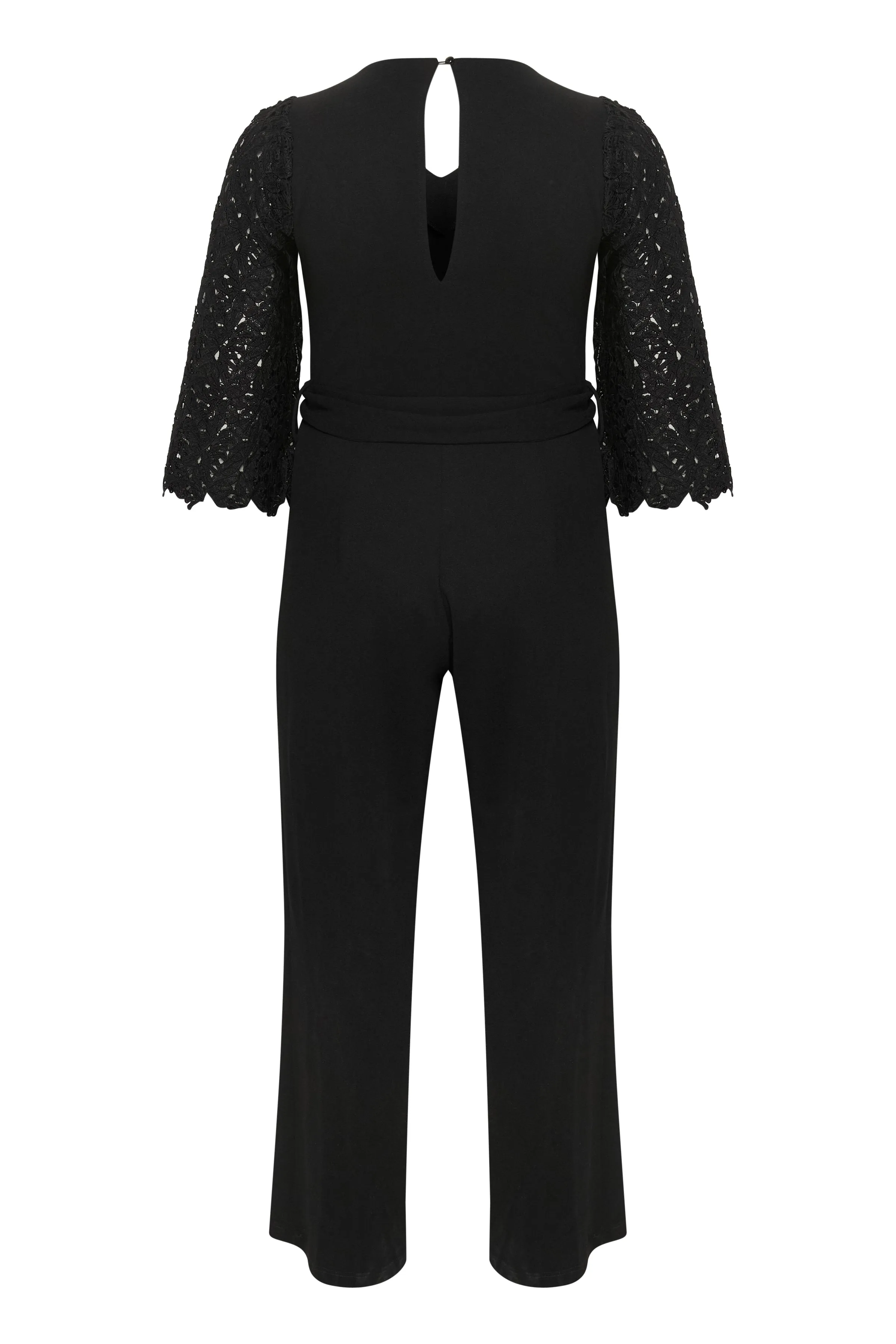 Kaffe Curve Emma Jumpsuit in Black