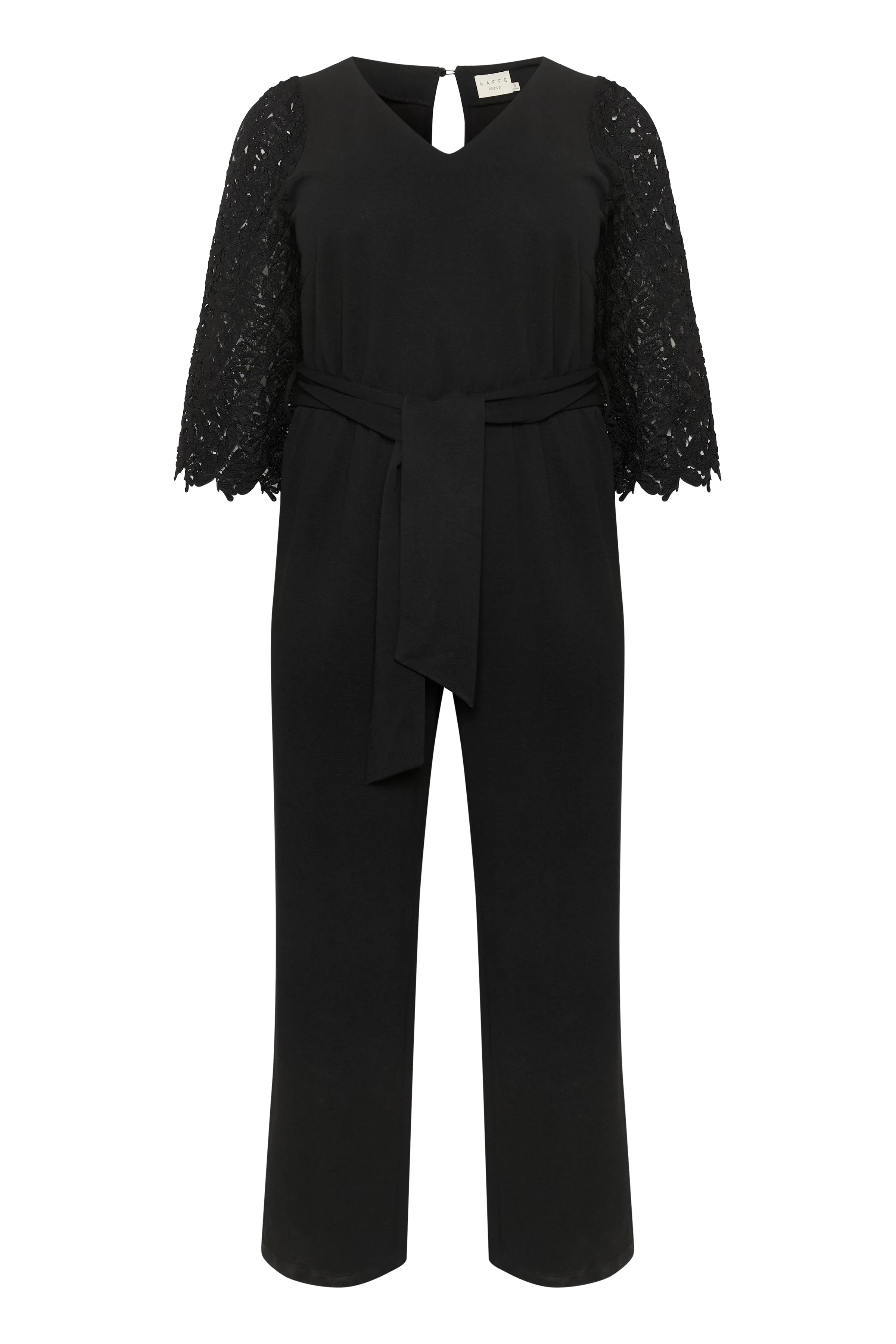 Kaffe Curve Emma Jumpsuit in Black