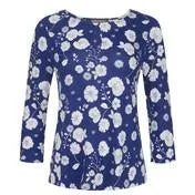 Keyhole Neck Garden Party Top