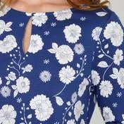 Keyhole Neck Garden Party Top