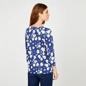 Keyhole Neck Garden Party Top