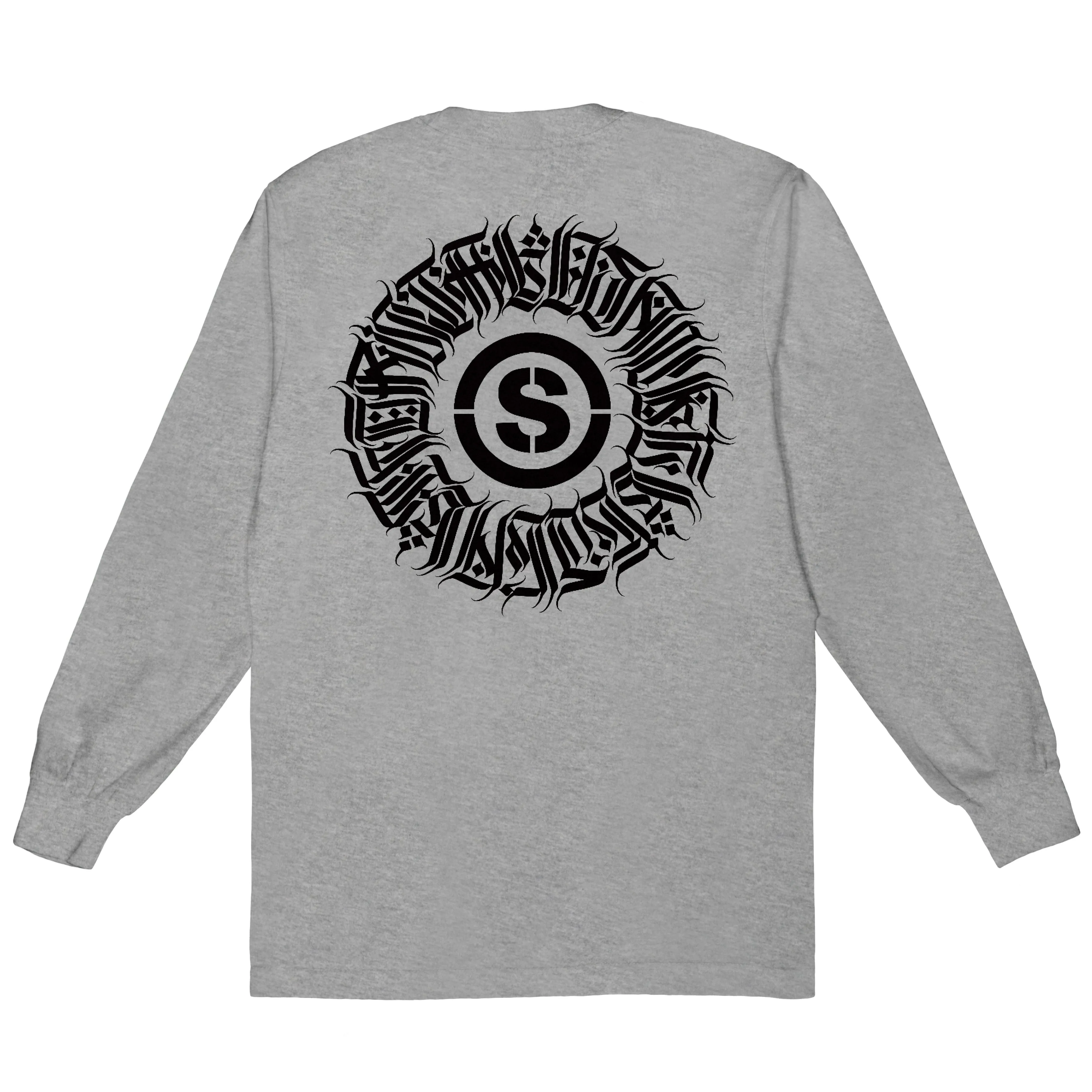 L.A. Circle Long Sleeve (Grey)