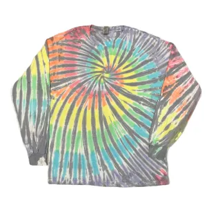 Light Glass Swirl Long Sleeve Tie Dye t-shirt