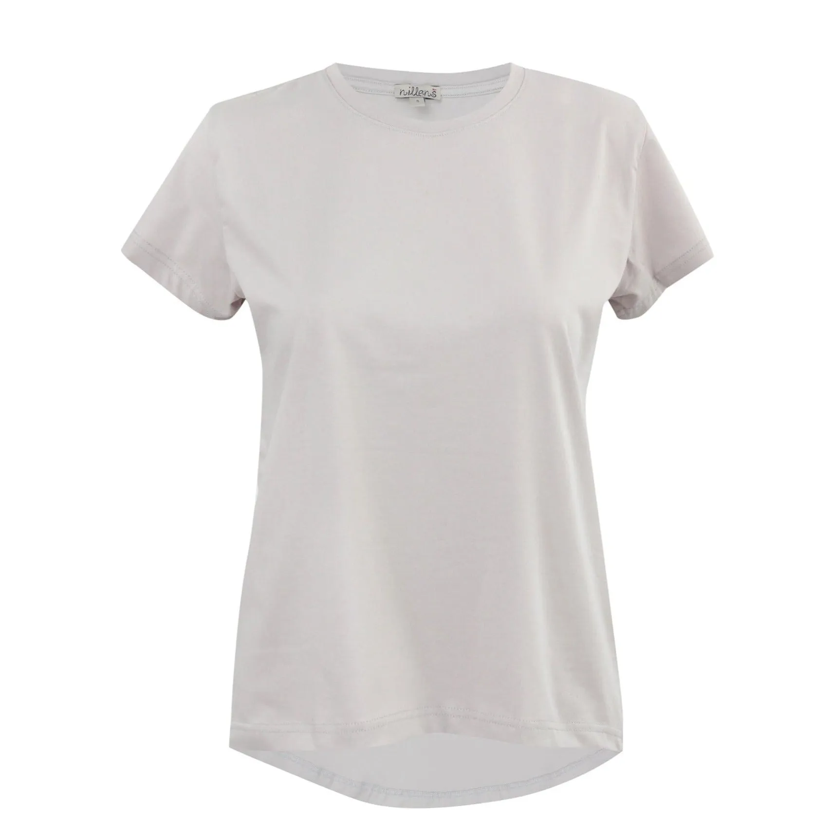 Light Grey Round Neck T-Shirt