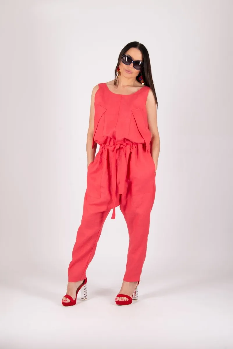 Linen Jumpsuit AURORA