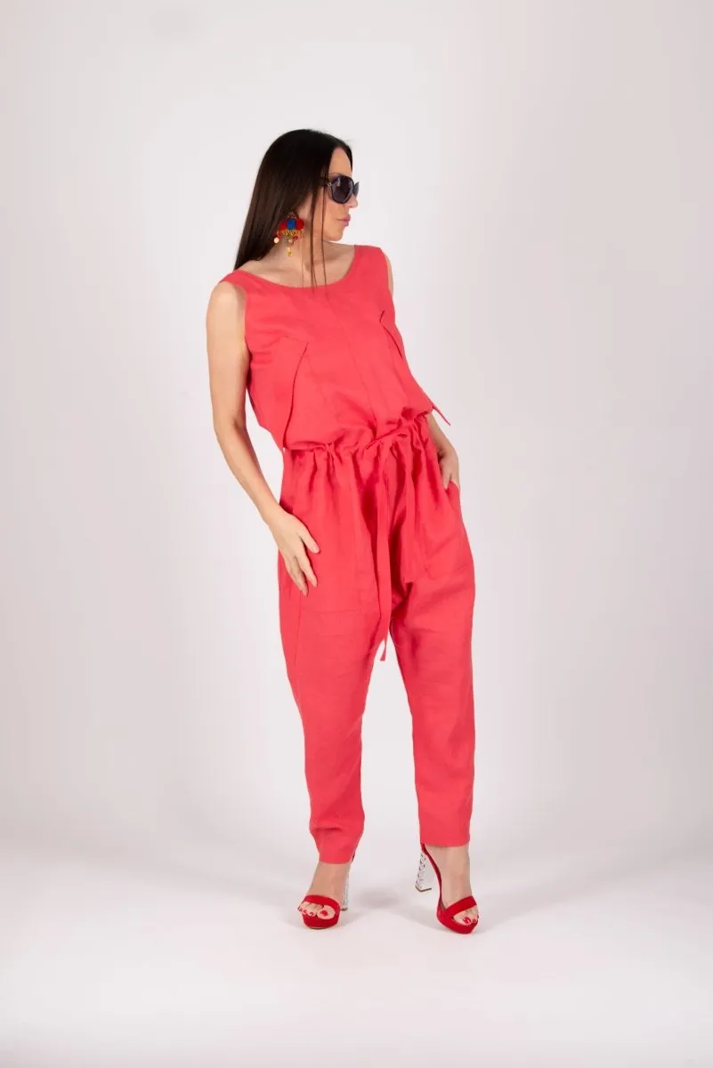 Linen Jumpsuit AURORA