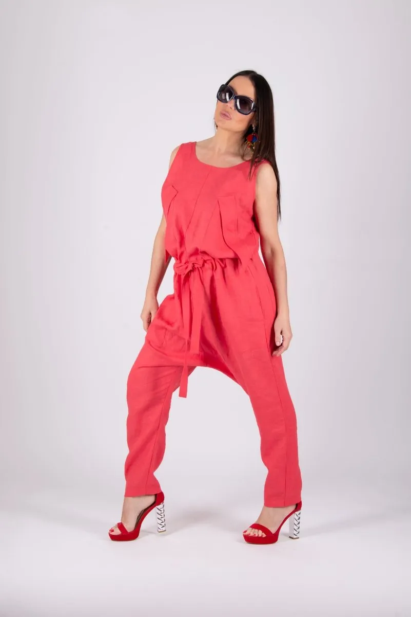 Linen Jumpsuit AURORA