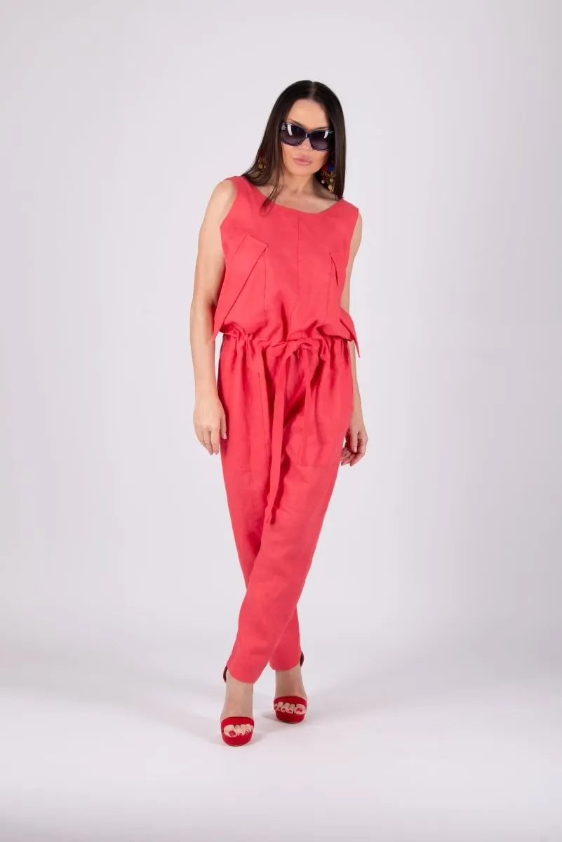 Linen Jumpsuit AURORA