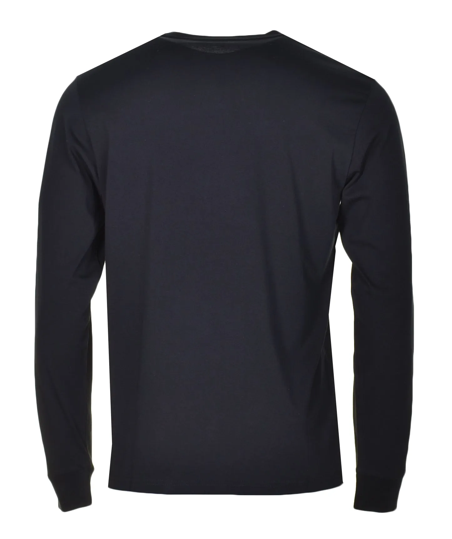 Long Sleeve Pocket T Shirt Black