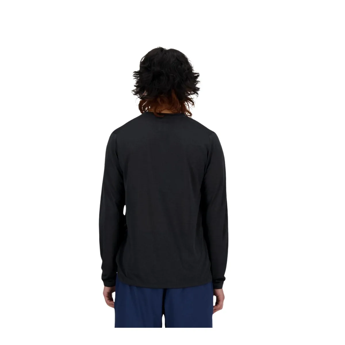 Long Sleeve Shirt New Balance Athletics Black