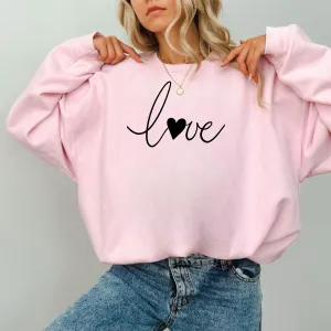 Love Valentines Day Sweatshirt