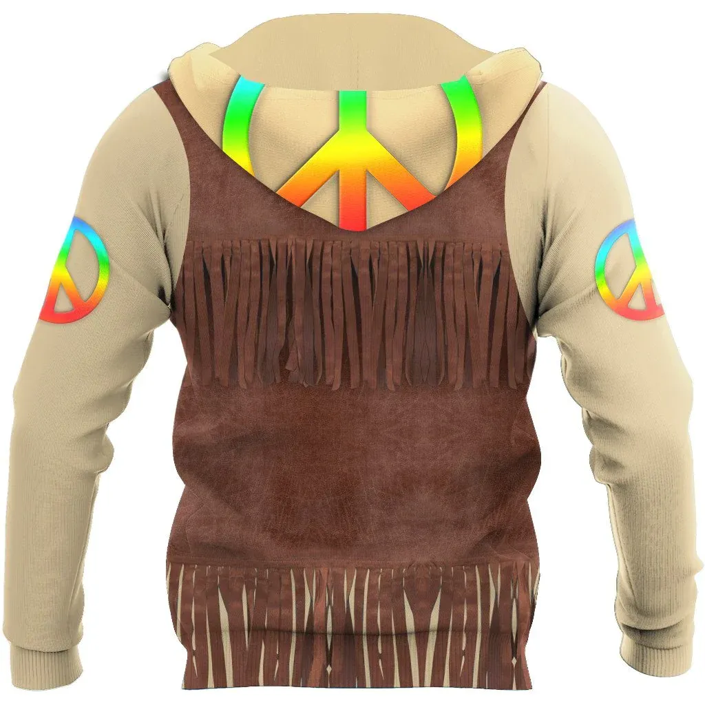 Loving Hippie Soul Hoodie 3D Full Print, Hippie Hoodie For Men And Women