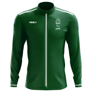 Mc Keever Paralympics Ireland Village Wear Track Jacket - Youth - Green