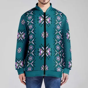 Medicine Lodge Dark Winter Zippered Collared Lightweight Jacket