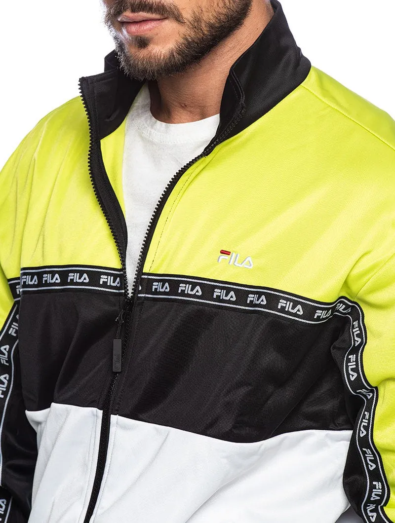 MEN HACHIRO TRACK JACKET IN LIME