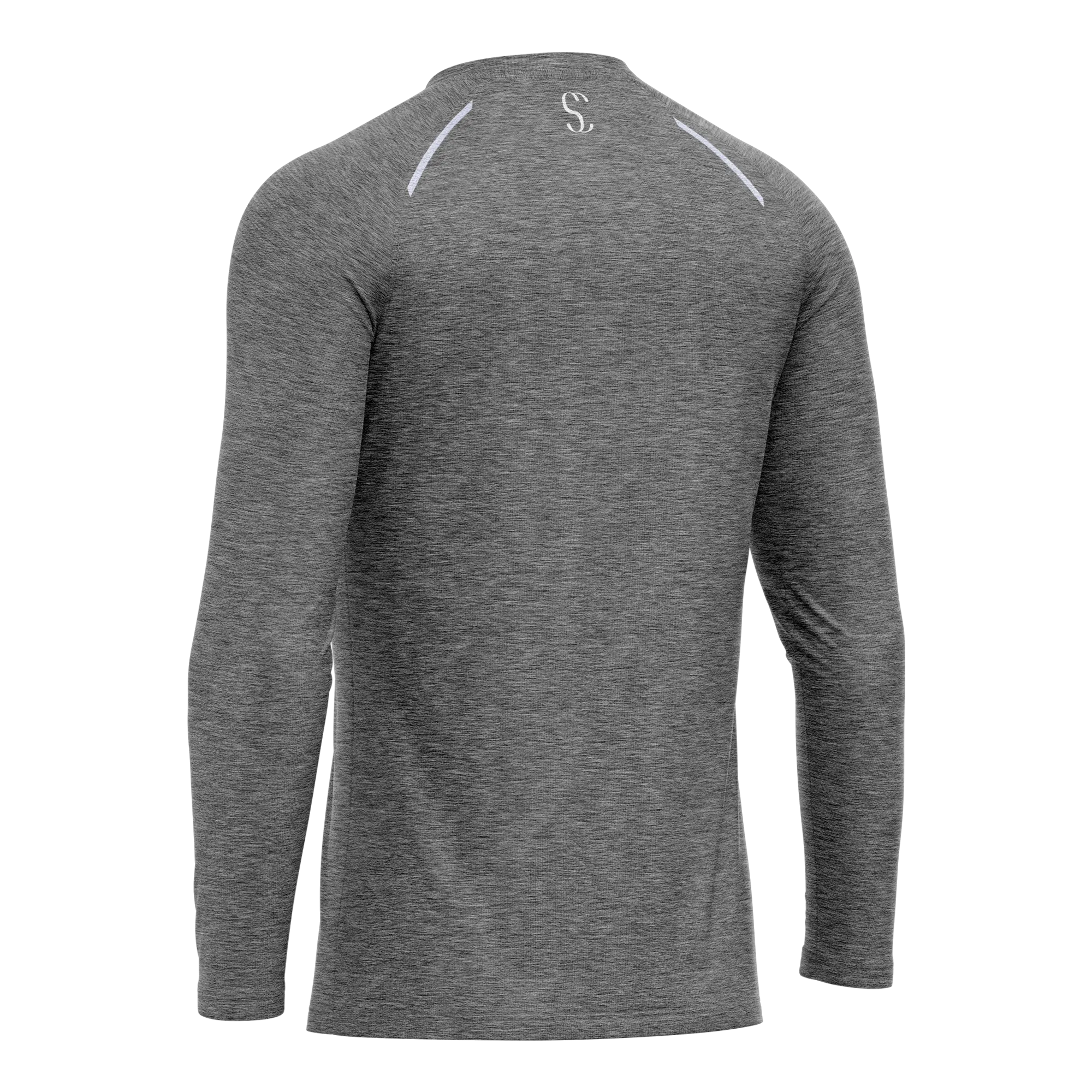 Men's Light Grey Long Sleeve T-Shirt, Sports Shorts & Socks Set