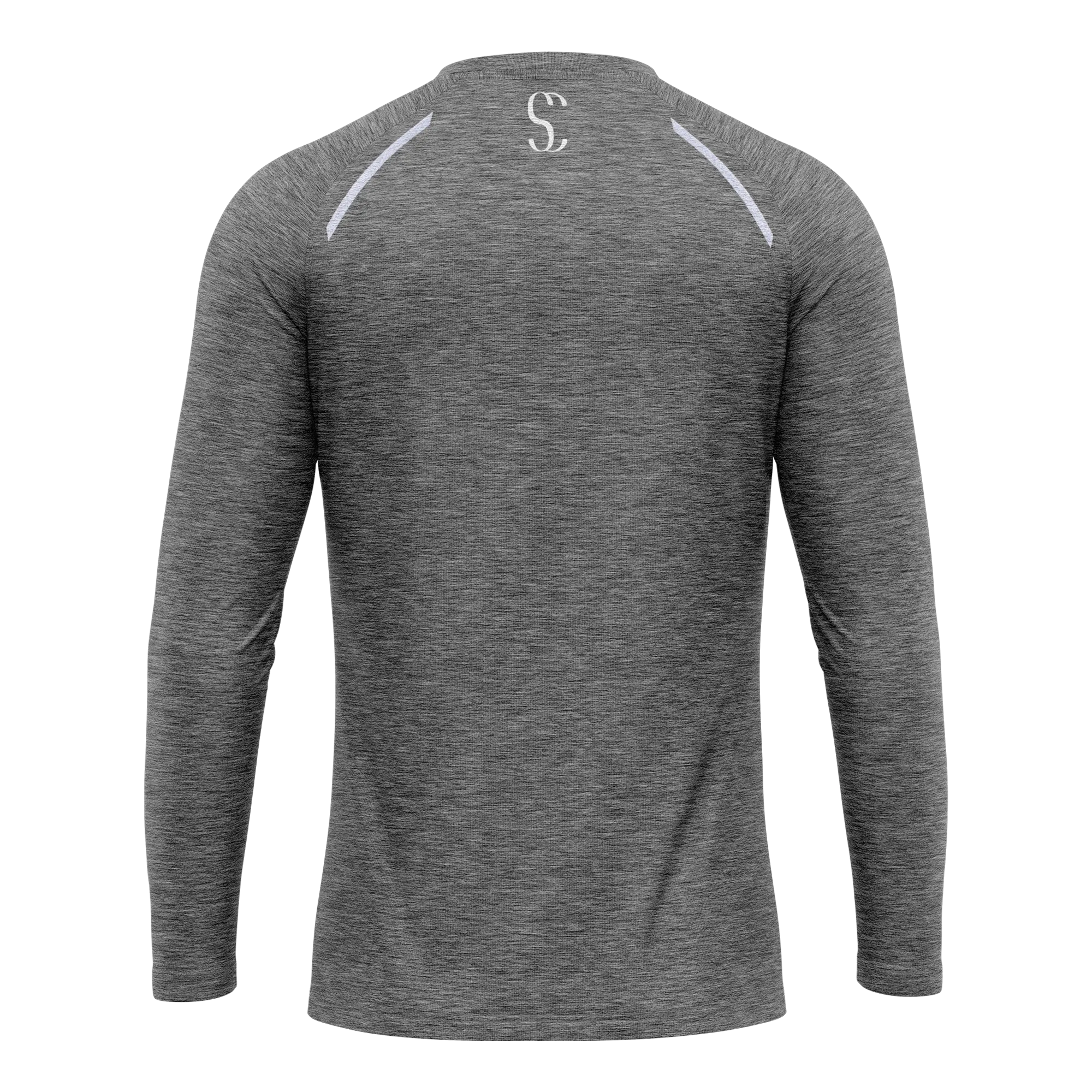 Men's Light Grey Long Sleeve T-Shirt, Sports Shorts & Socks Set