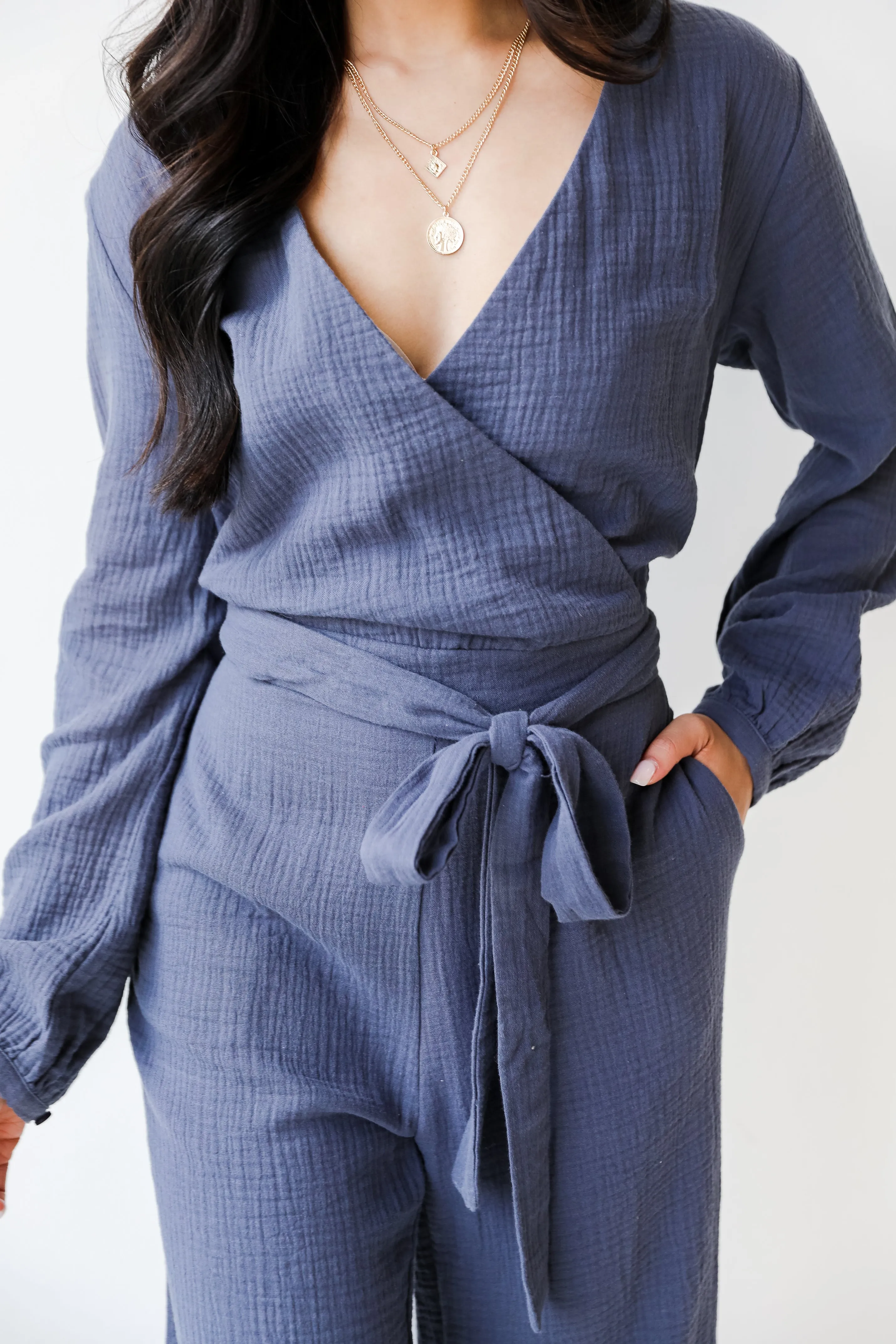 Moments To Remember Linen Jumpsuit