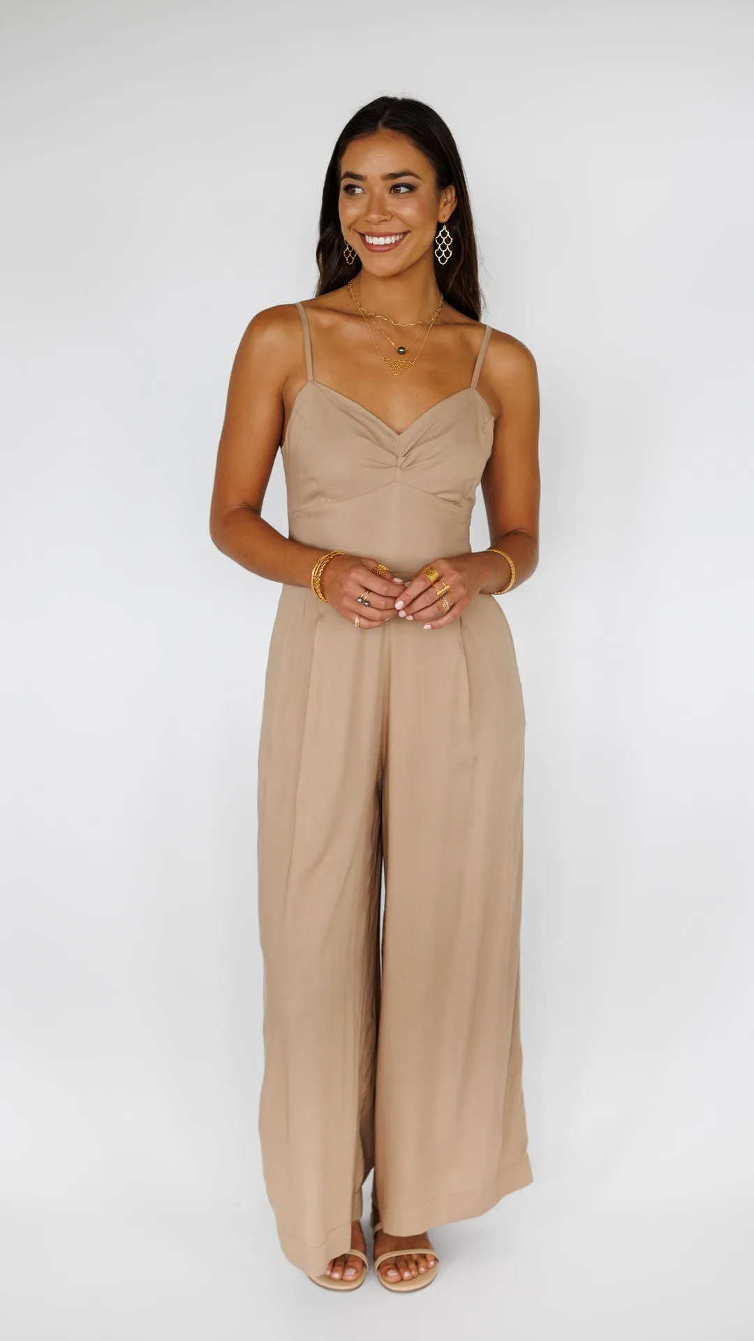 Morena Jumpsuit / Latte