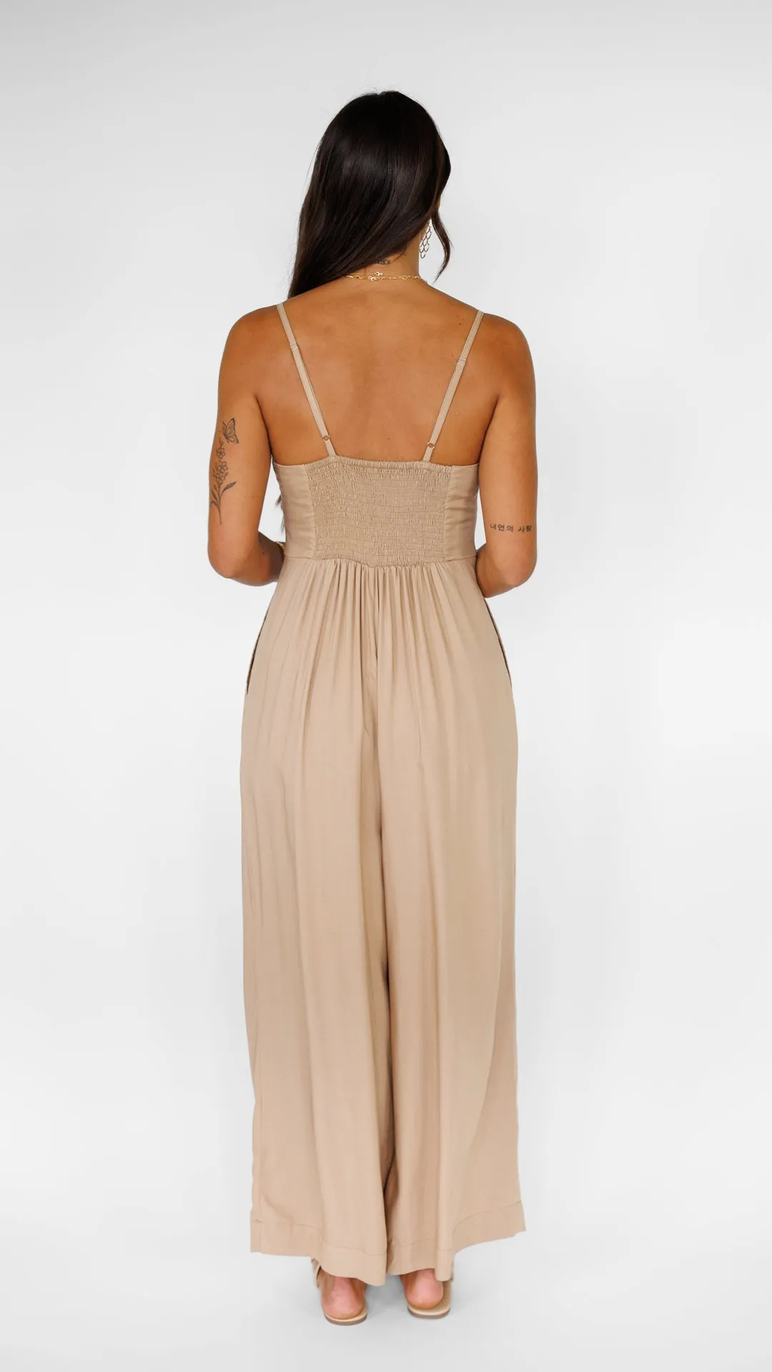 Morena Jumpsuit / Latte