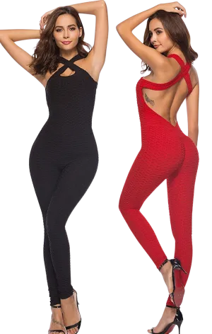 One Piece Sport Clothing Backless Sport Suit Workout Jumpsuit