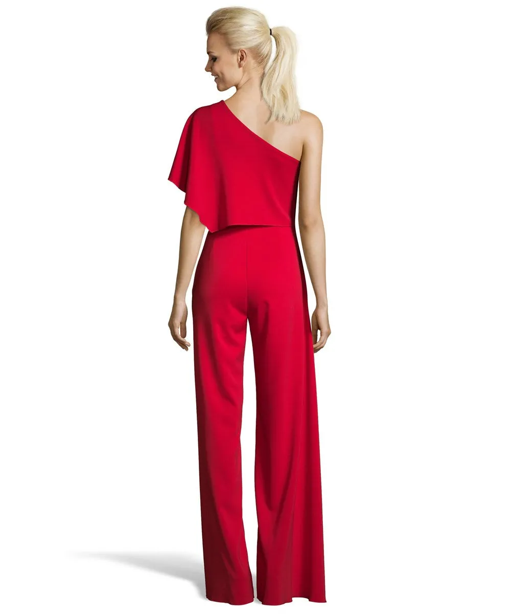 One Shoulder Jumpsuit