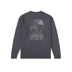 Only NY Astral Trip Long Sleeve T-Shirt - Vintage Black