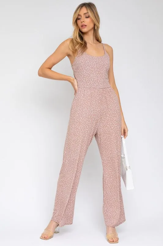 Ophelia Dot Jumpsuit