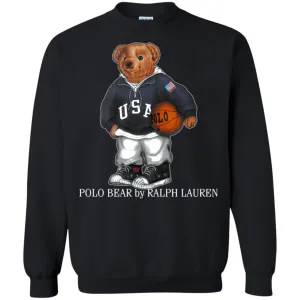 Polo Bear Ralph Lauren Shirt Crewneck Pullover Sweatshirt