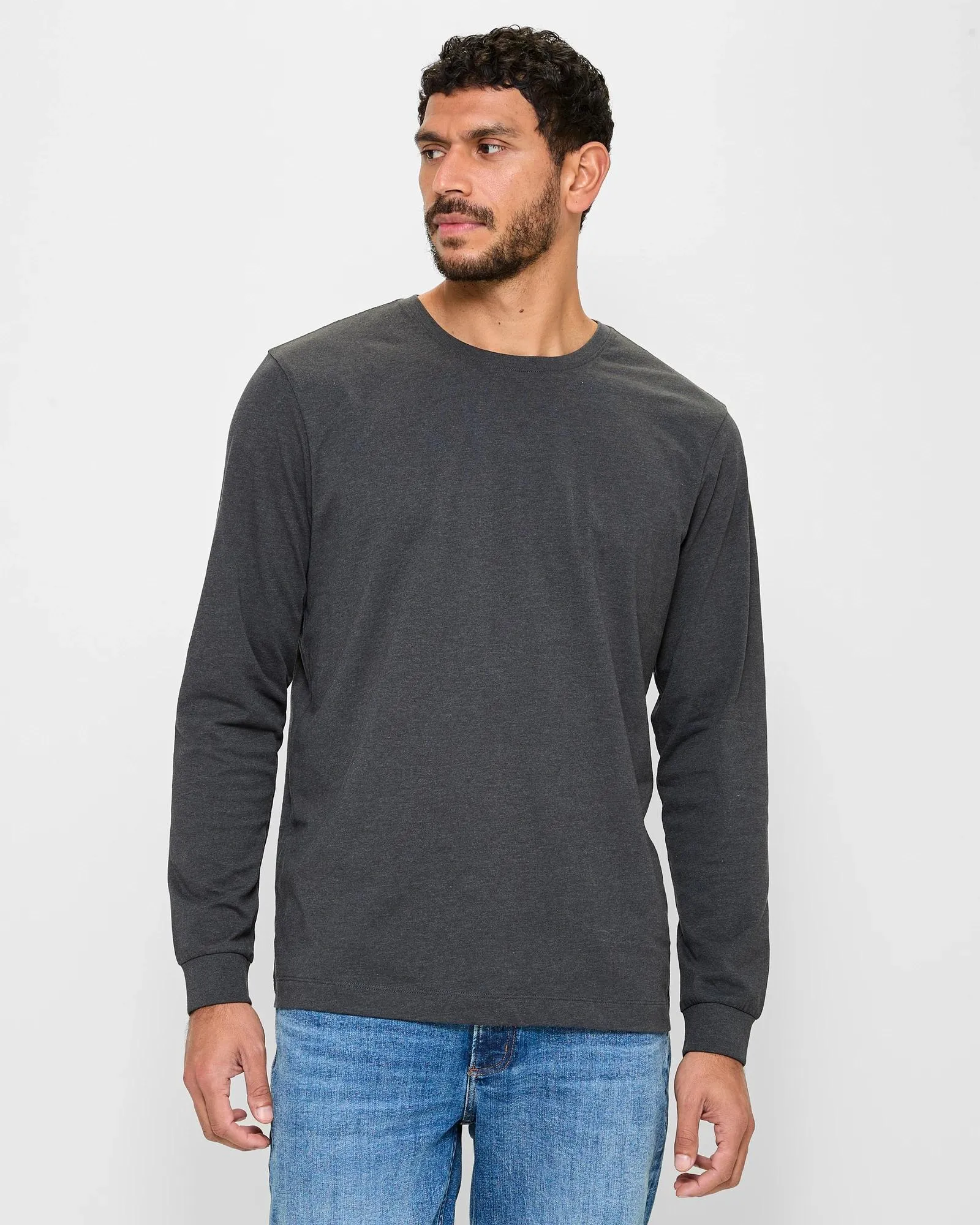 popular  Australian Cotton Blend Long Sleeve T-Shirt