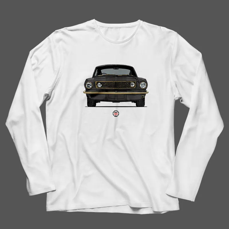 PROJECT SOS  MUSTANG FRONT VIEW LONG SLEEVE T-SHIRT