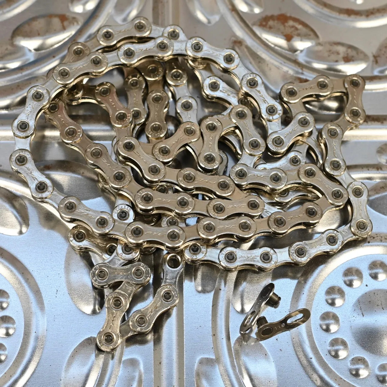 PYC Nickel Plated 11 Speed Chain