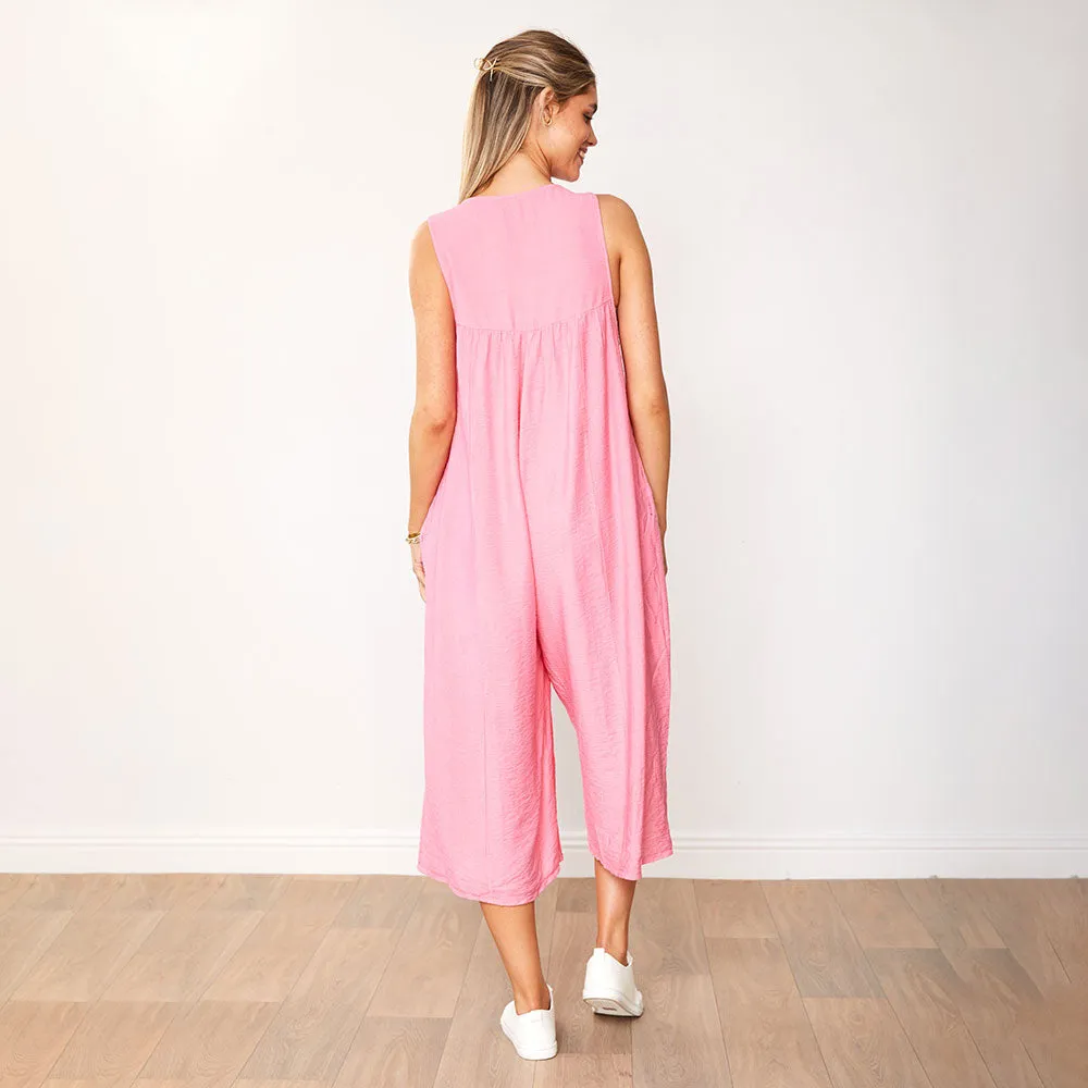 Rio Jumpsuit (Light Pink)