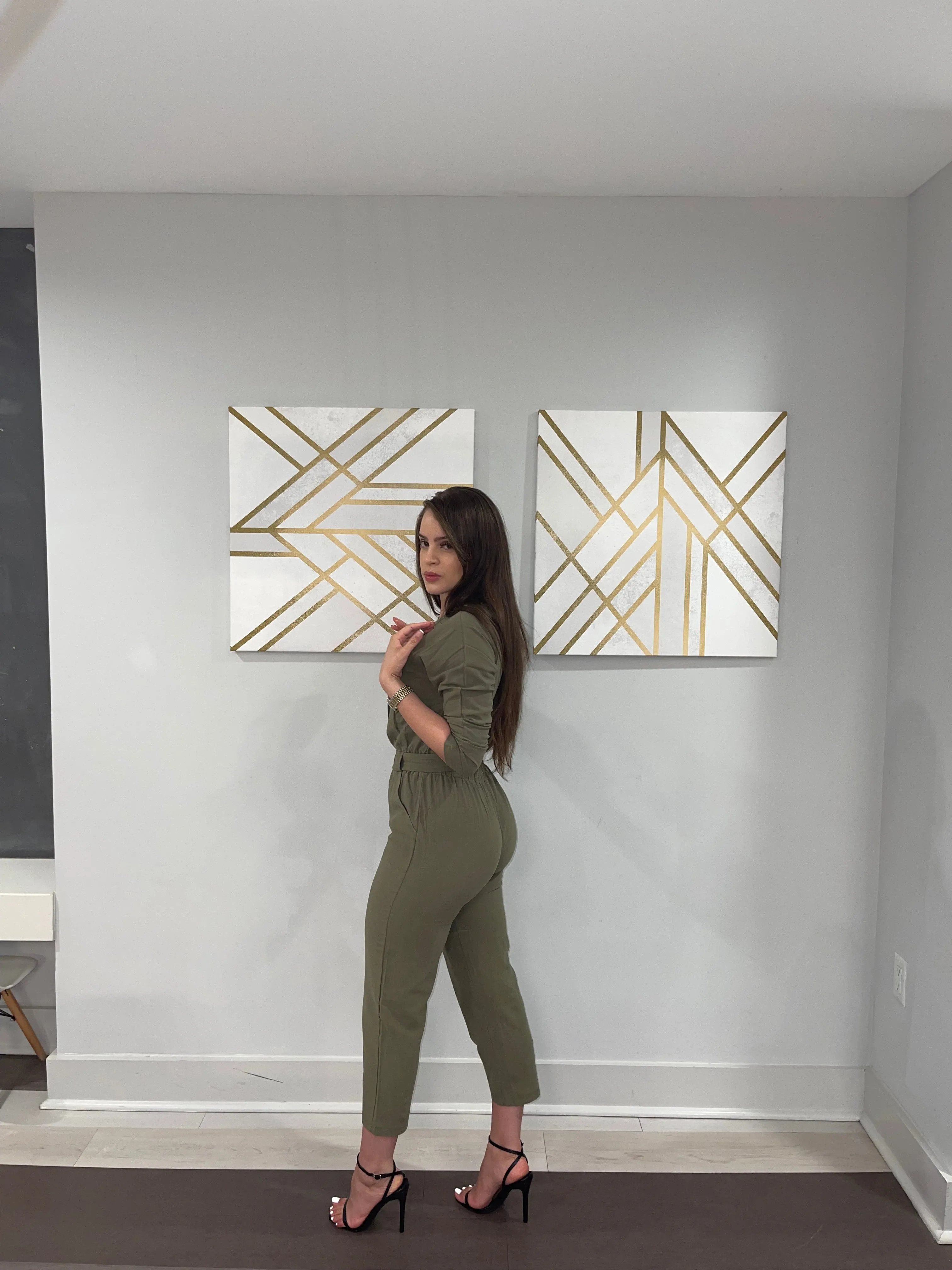 SAFARI JUMPSUIT OLIVE