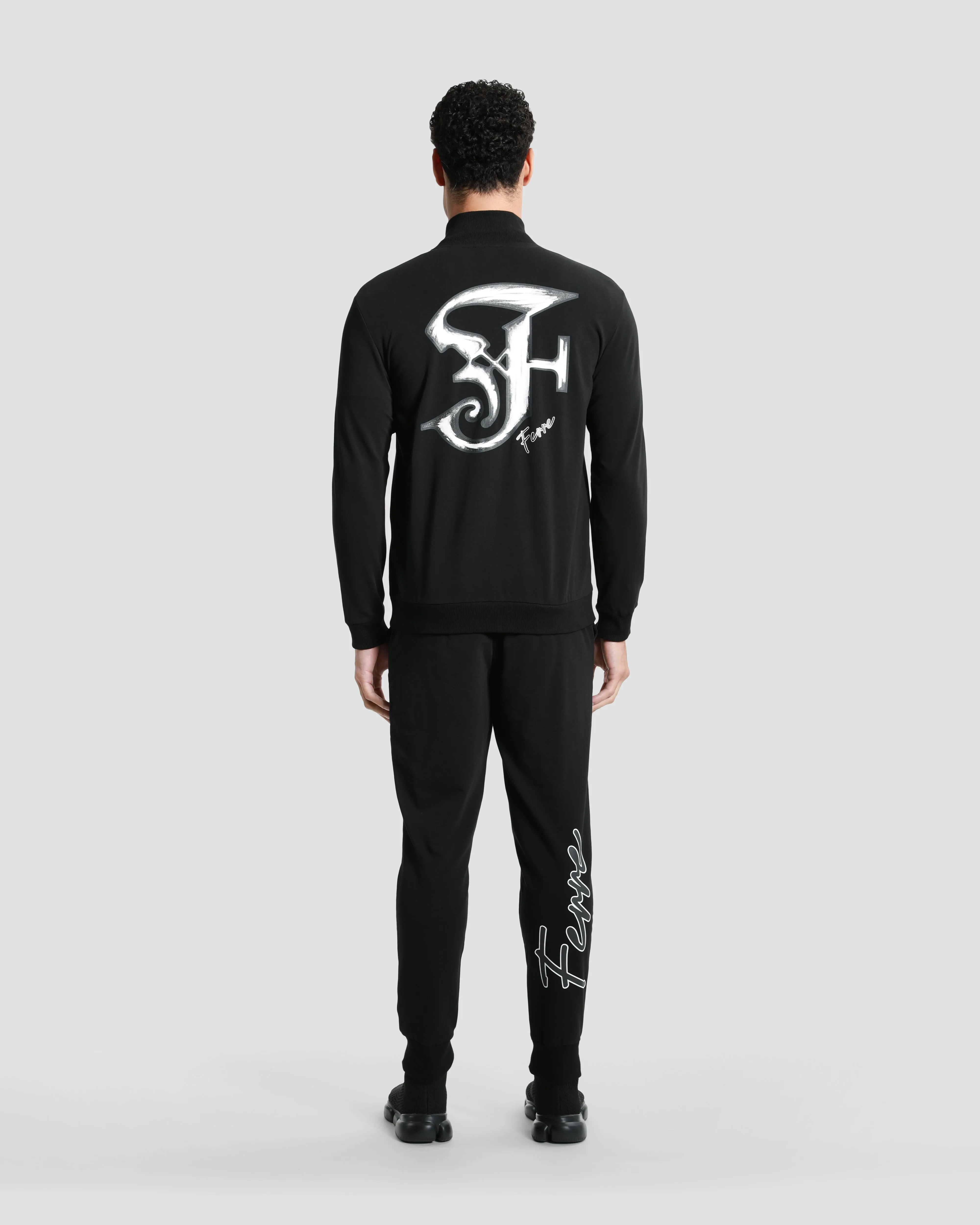 Script Branding Back Tracksuit Jacket